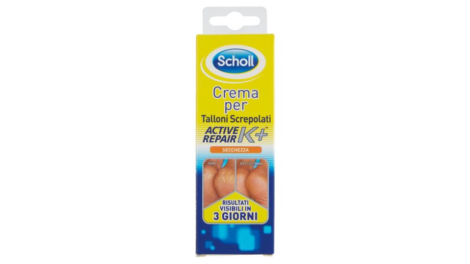 Scholl Pedorex Secchezza Crema per Talloni Screpolati Active Repair K+