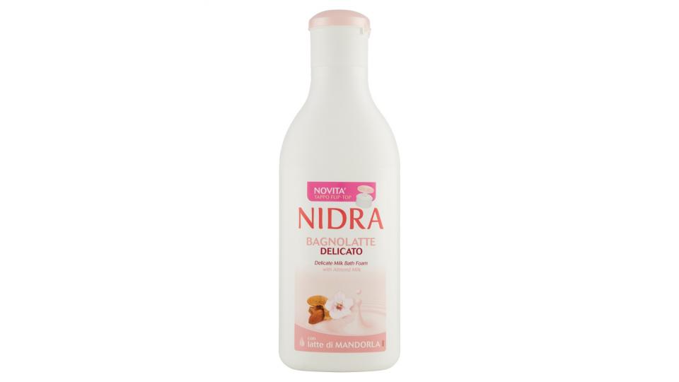 Nidra Bagnolatte Delicato con latte di Mandorla