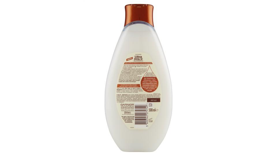 Garnier Ultra Dolce Bagnodoccia Latte di Cocco e Macadamia - Bagnoschiuma idratante