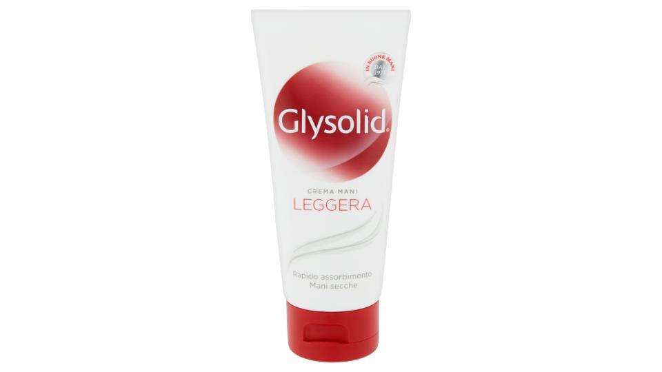 Glysolid Crema mani leggera mani secche