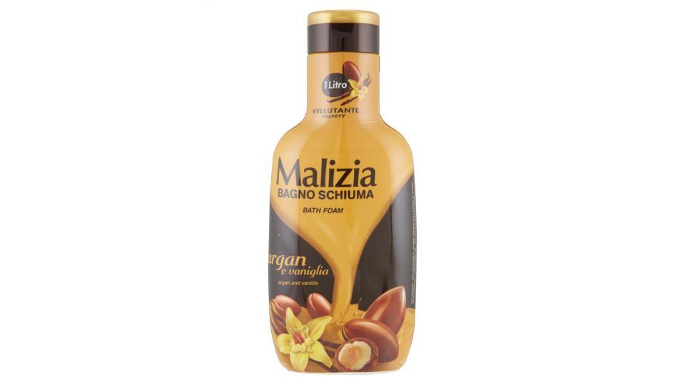 Malizia Bagno Schiuma Argan e Vaniglia