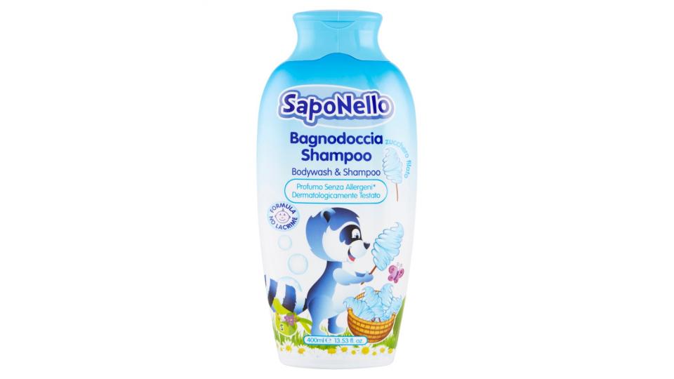 SapoNello Bagnodoccia shampoo zucchero filato