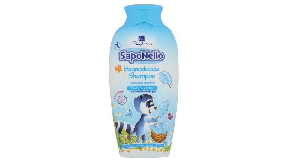 SapoNello Bagnodoccia shampoo zucchero filato