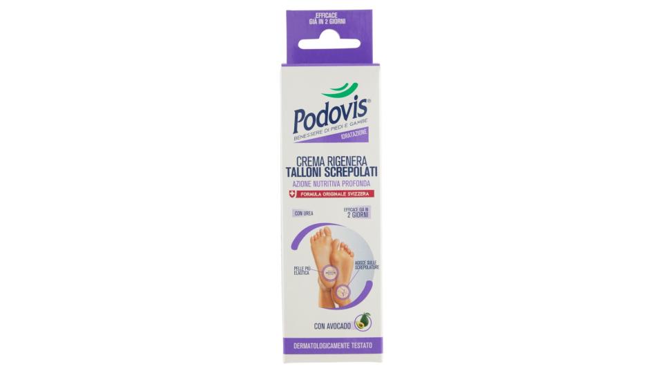 Podovis Idratazione Crema Rigenera Talloni Screpolati