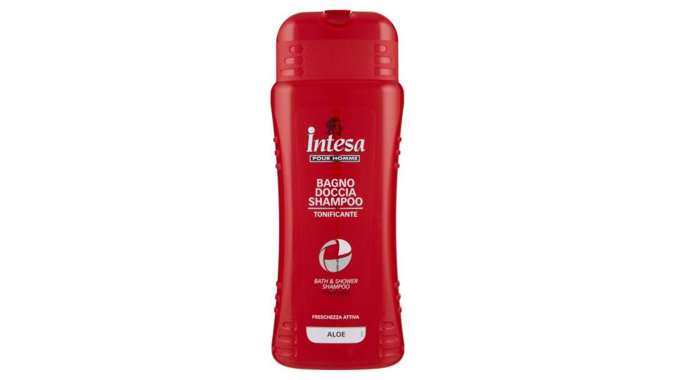 Intesa Pour Homme Bagno doccia shampoo tonificante aloe