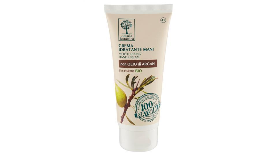 omnia botanica Crema Idratante Mani con Olio di Argan purissimo Bio