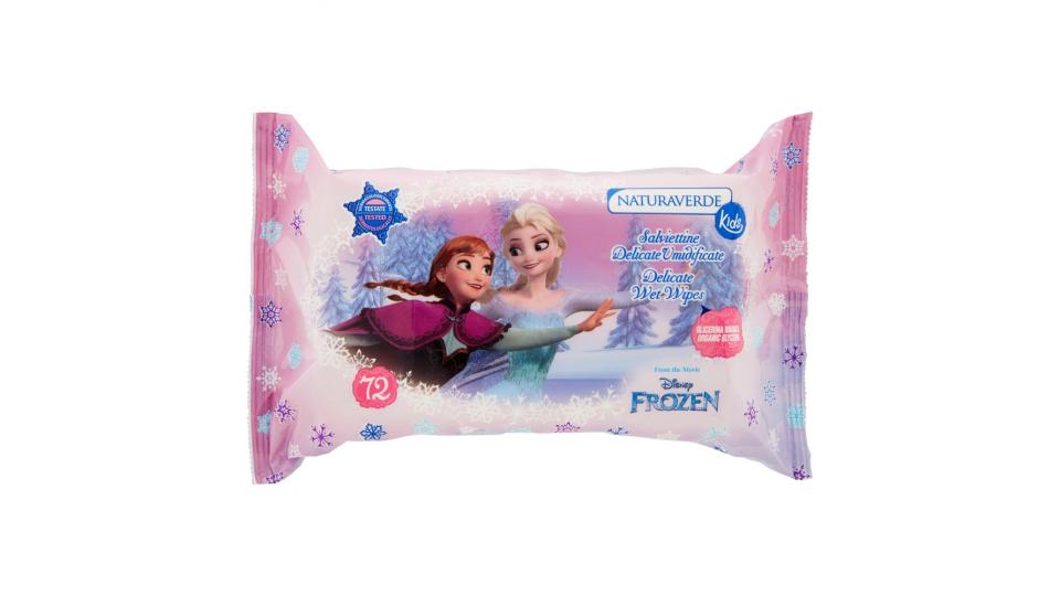 Naturaverde Kids Salviettine Delicate Umidificate Disney Frozen