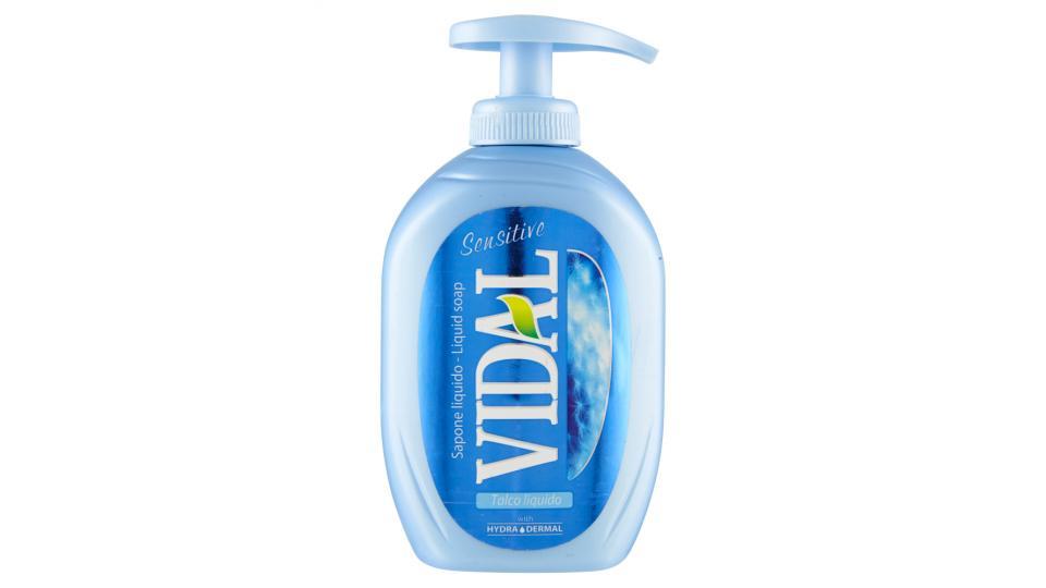 Vidal Sensitive Sapone liquido Talco liquido