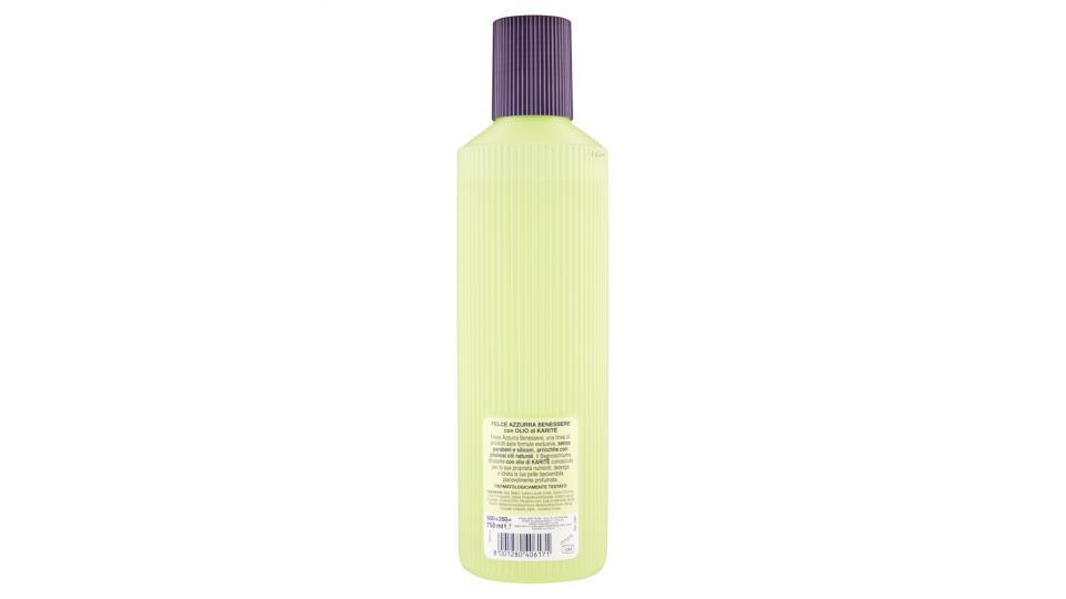 Felce Azzurra Benessere Bagno con olio di Karité 500 ml + 250 ml =