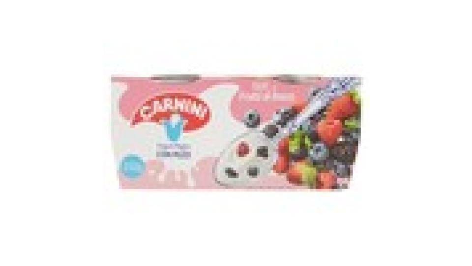 Carnini Yogurt Magro con Pezzi ai Frutti di Bosco