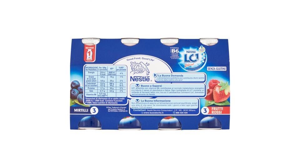 NESTLÉ LC1 Vital 3 Mirtilli + 3 Frutti Rossi + 2 Gratis