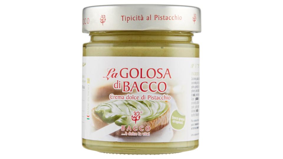 Bacco la Golosa di Bacco Crema dolce di Pistacchio