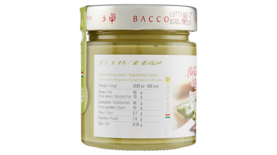 Bacco la Golosa di Bacco Crema dolce di Pistacchio