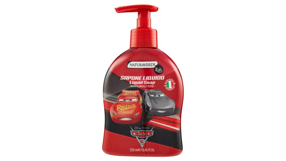 Naturaverde Kids Sapone Liquido Disney Cars 3