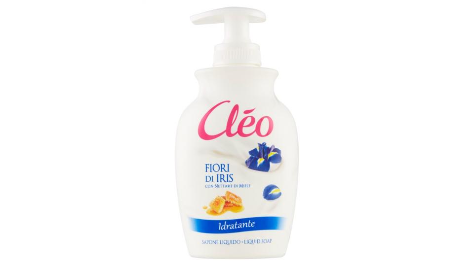 Cléo Fiori di Iris con Nettare di Miele Sapone Liquido