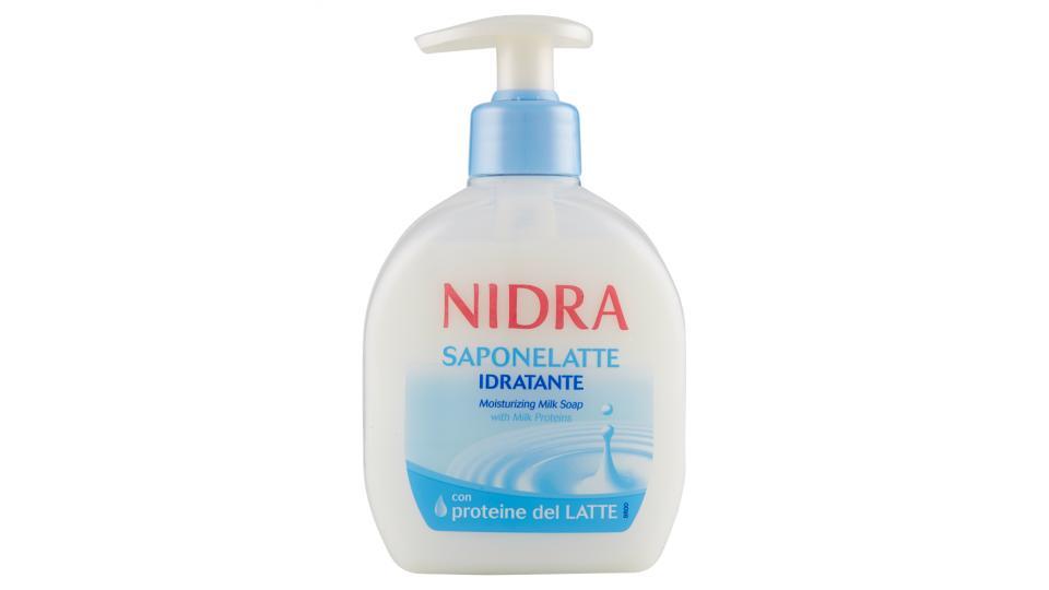 Nidra Saponelatte Idratante con proteine del Latte