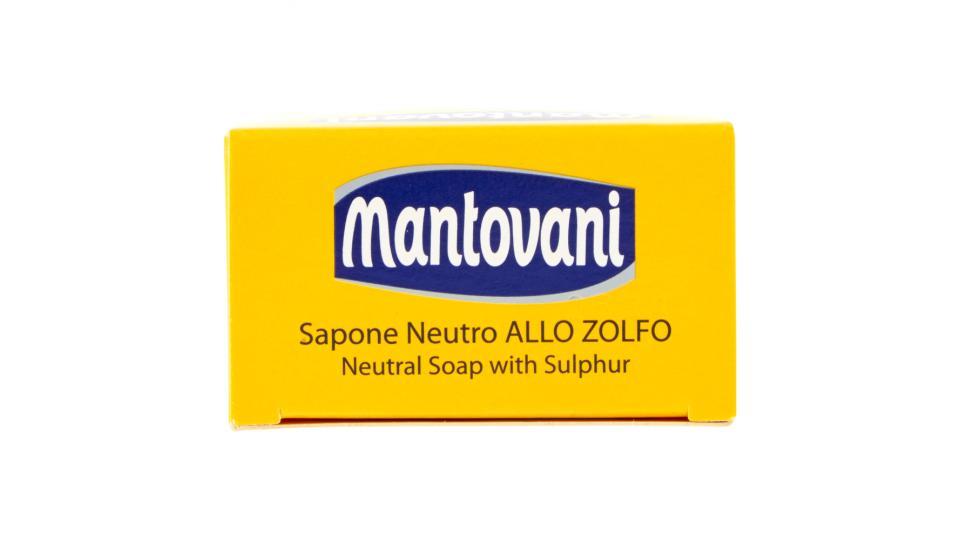 mantovani Sapone Neutro allo Zolfo Speciale per Pelli Grasse