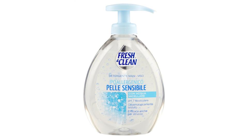 Fresh & Clean Detergente Mani -Viso Ipoallergenico Pelle Sensibile