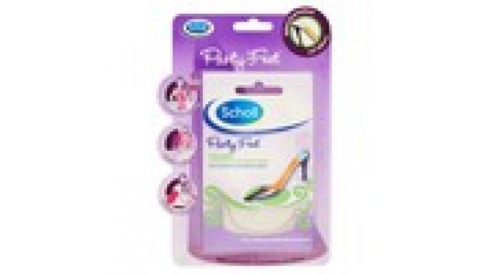 Scholl Pedorex Party Feet Tallone Cuscinetto in Gel Trasparente