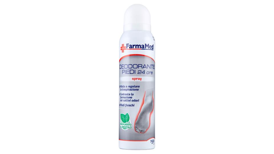 FarmaMed Deodorante Piedi 24 ore spray