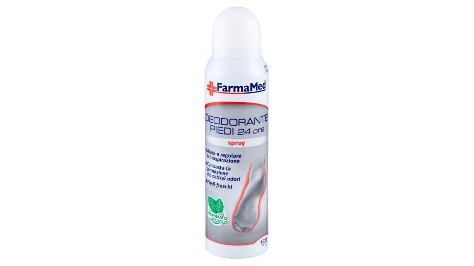 FarmaMed Deodorante Piedi 24 ore spray