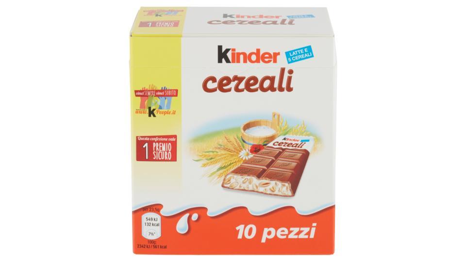 Kinder Cereali 10 pezzi