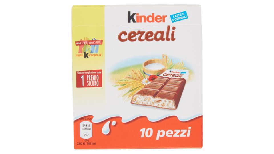 Kinder Cereali 10 pezzi