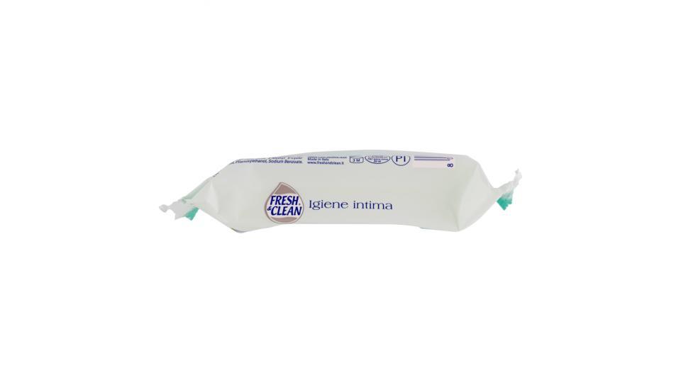 Fresh & Clean Igiene intima Azione rinfrescante con Antibatterico Salviettine umidificate