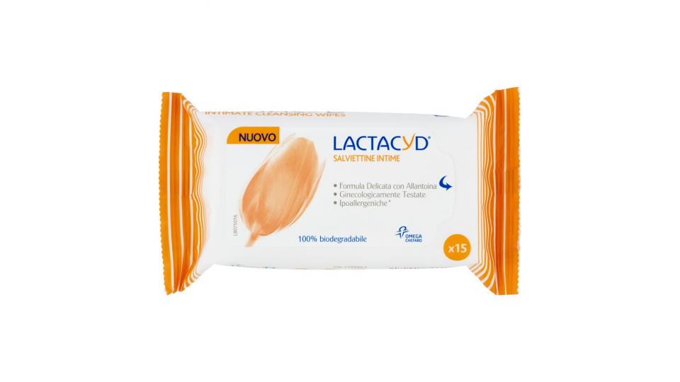 Lactacyd Salviettine intime x15