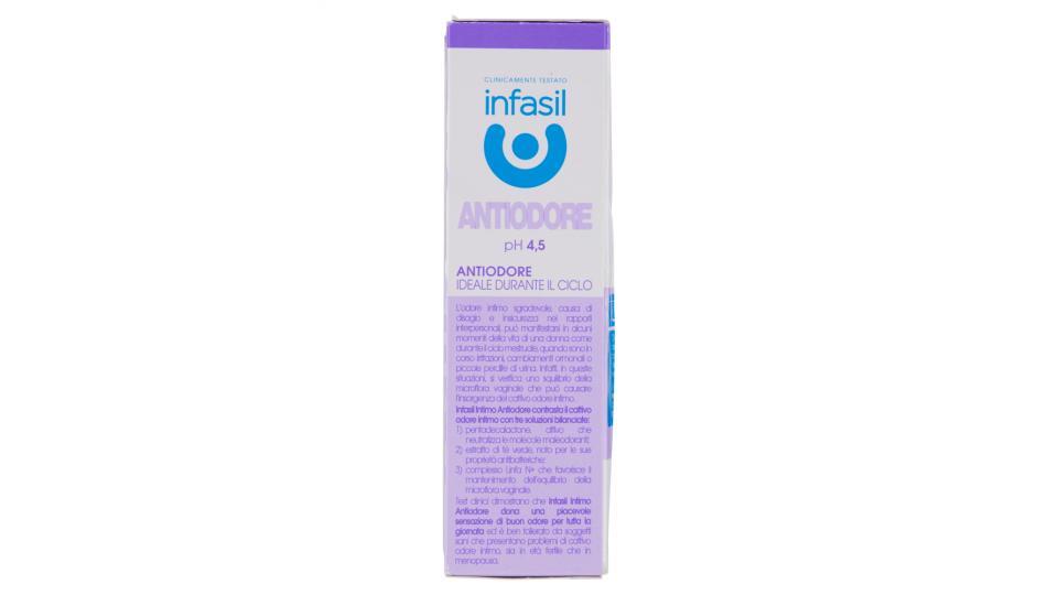 Infasil Intimo Antiodore pH 4,5