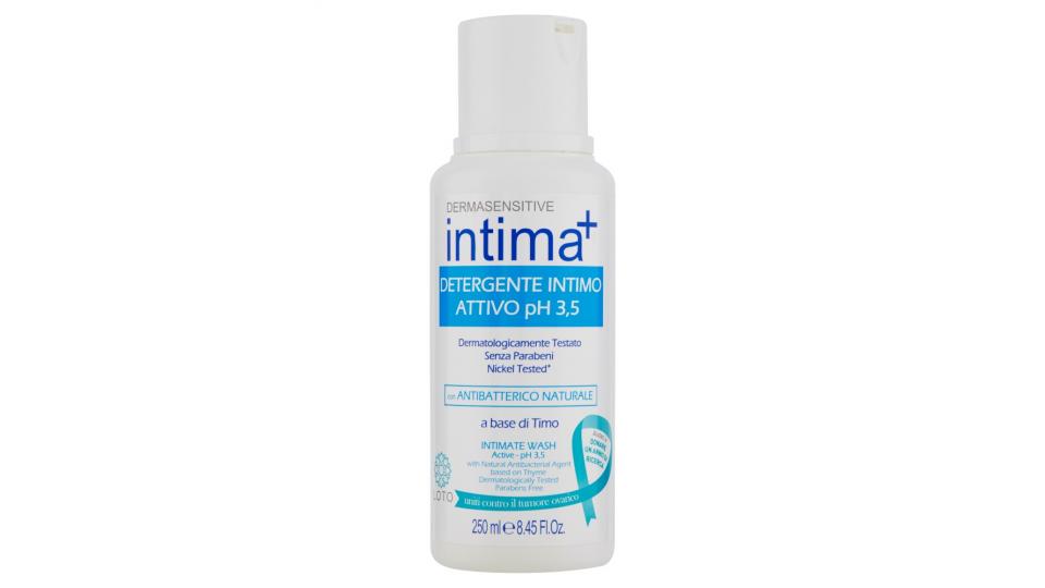 Dermasensitive intima⁺ Detergente Intimo Attivo pH 3,5