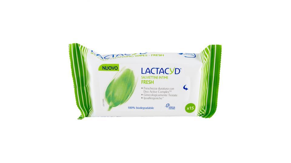 Lactacyd Salviettine intime fresh x15