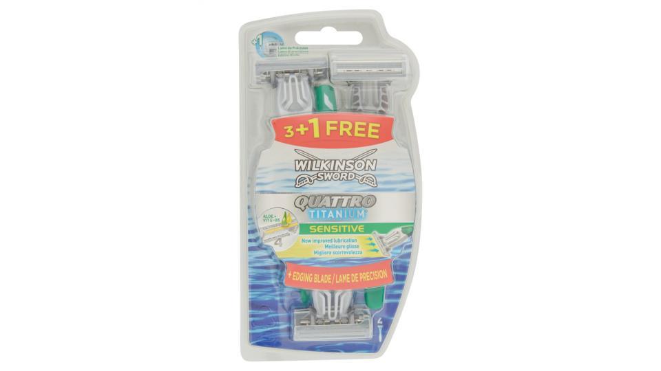 Wilkinson Sword Quattro titanium sensitive