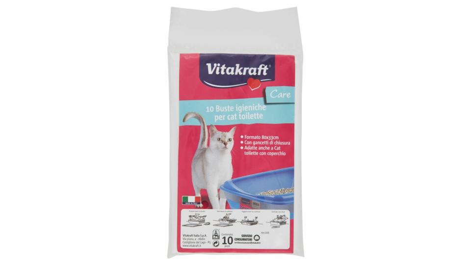 Vitakraft Care Buste per cat toilette