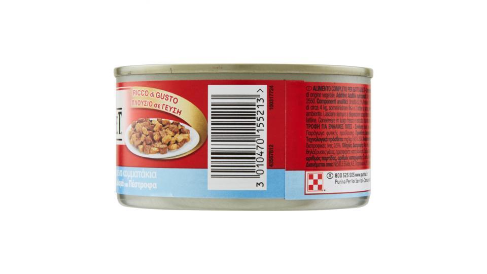 PURINA GOURMET Gatto Sigillo Oro Tocchetti Mignon con Salmone e Trota lattina