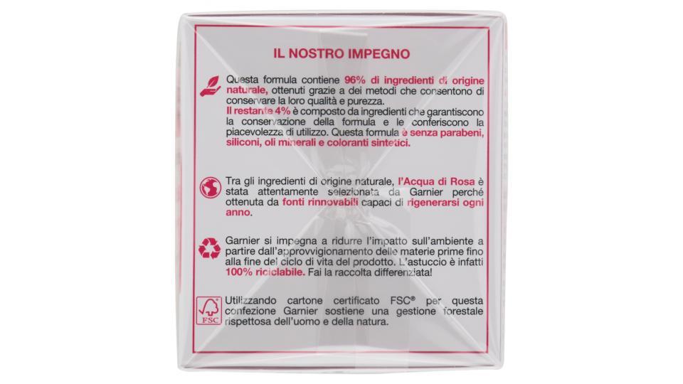 Garnier Idratante Prodigiosa con Acqua di Rosa - Crema idratante lenitiva per pelli secche