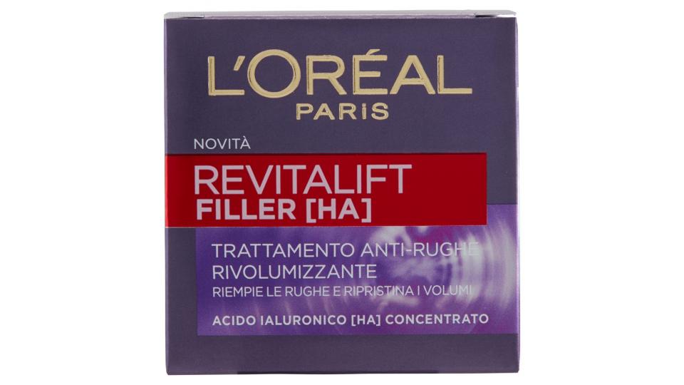 L'Oréal Paris Revitalift filler [HA] Trattamento anti-rughe rivolumizzante