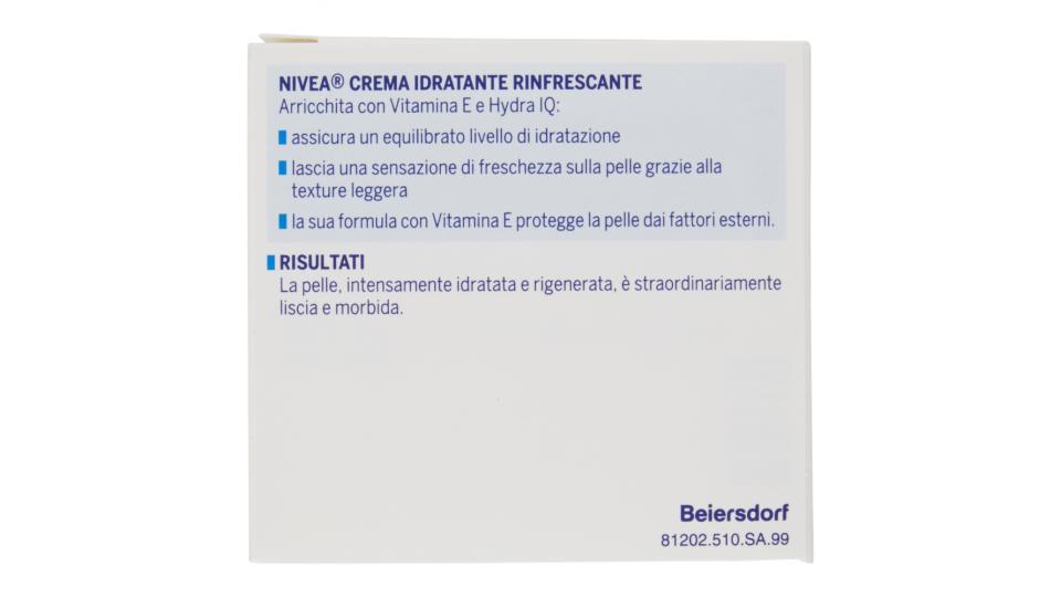 Nivea Crema Idratante Rinfrescante Pelli da Normali a Miste