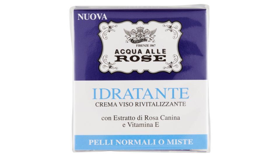 Acqua alle Rose Idratante Crema Viso Rivitalizzante Pelli Normali o Miste