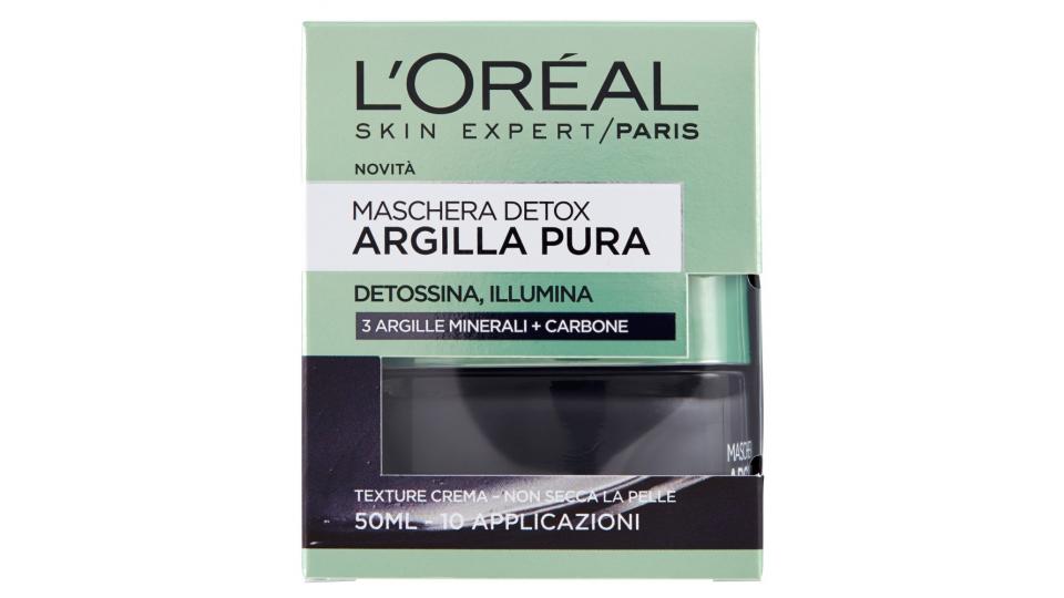 L'Oréal Skin Expert/Paris Argilla Pura Maschera Detox