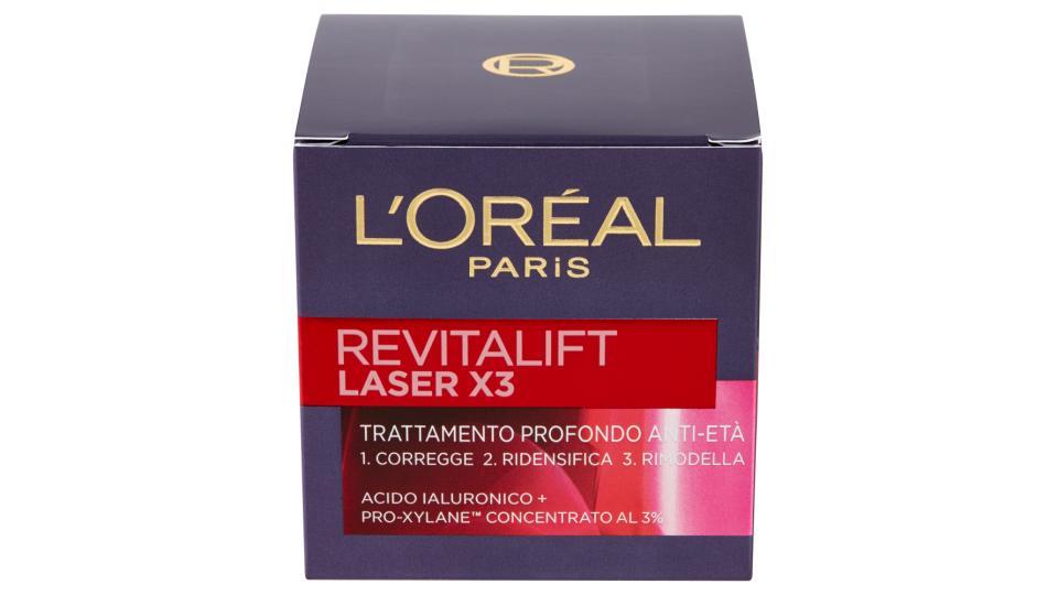 L'Oréal Paris Revitalift Laser X3 Trattamento Profondo Anti-Età