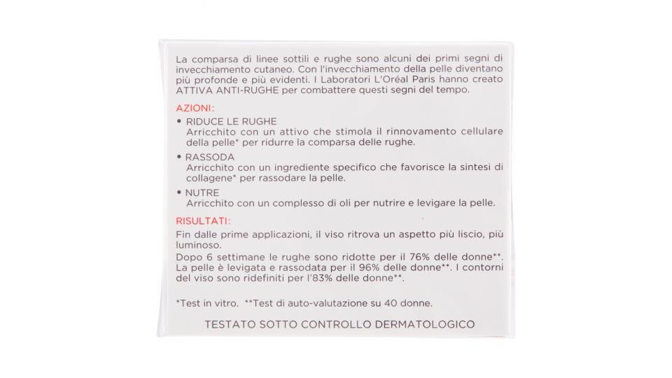 L'Oréal Paris Attiva Anti-Rughe Trattamento intensivo anti-rughe anni 45+ giorno e notte