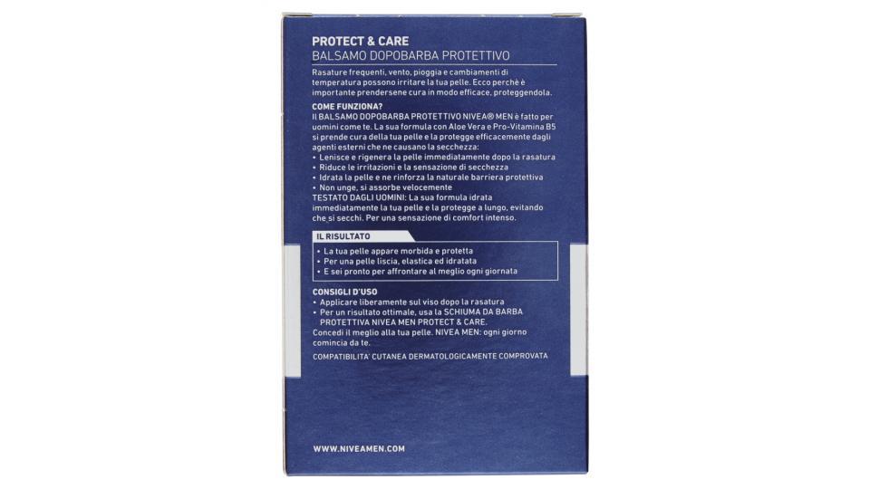 Nivea Men Protect & Care Balsamo Dopobarba Protettivo