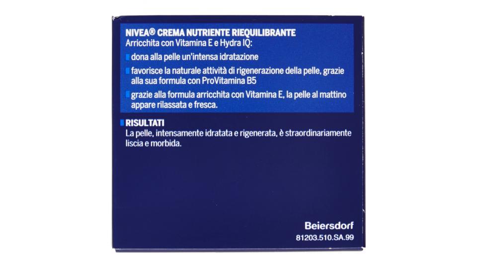 Nivea Crema Nutriente Giorno & Notte Riequilibrante Tutti i Tipi di Pelle