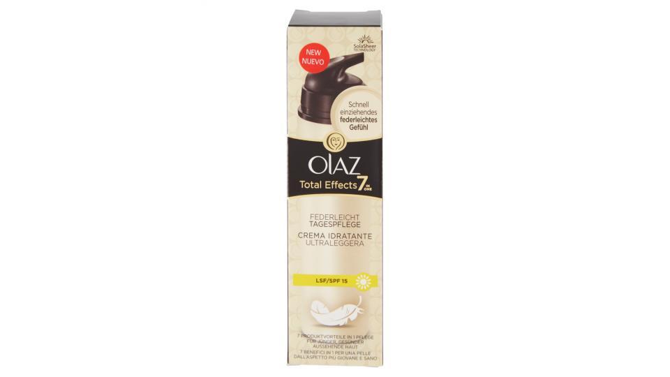 Olaz Total Effects 7 In One - Crema Idratante Ultra Leggera - SPF 15