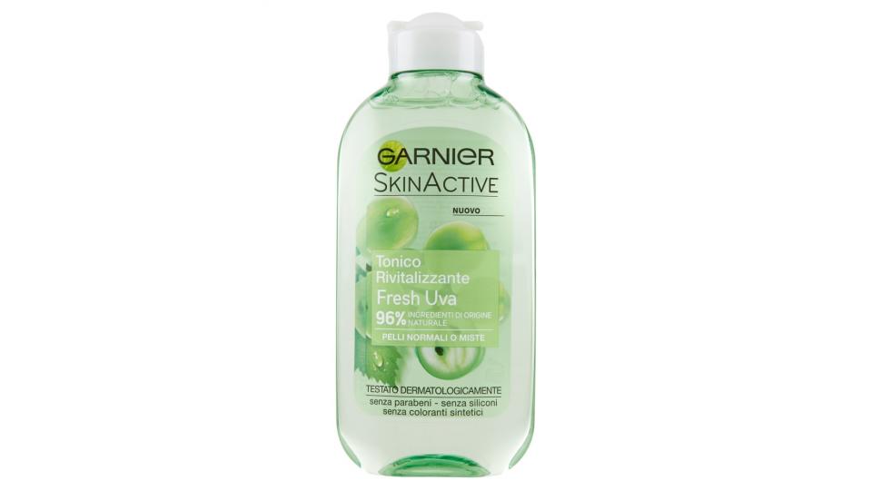 Garnier Fresh Uva - Tonico rivitalizzante per pelli normali o miste