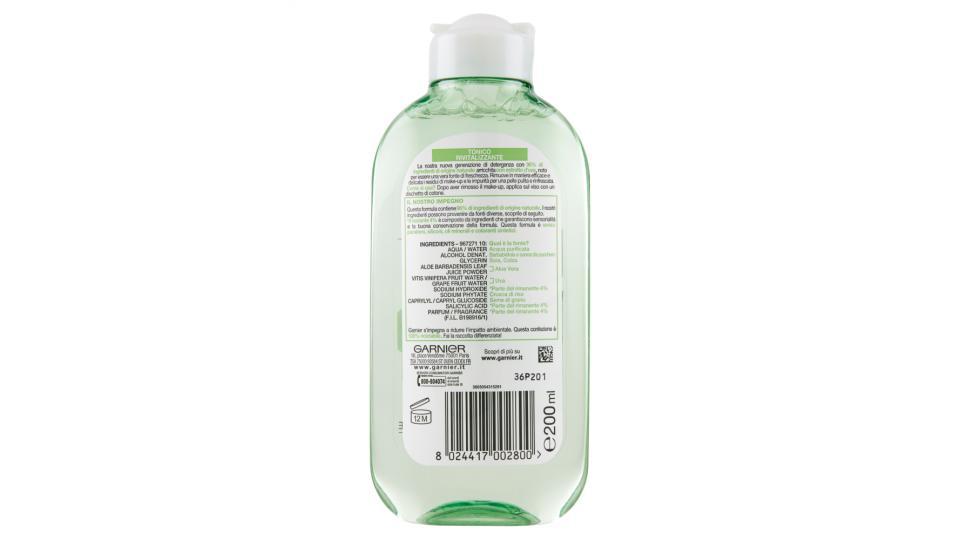 Garnier Fresh Uva - Tonico rivitalizzante per pelli normali o miste