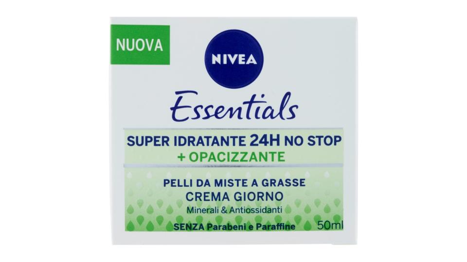 Nivea Crema Idratante Opacizzante Pelli da Miste a Grasse