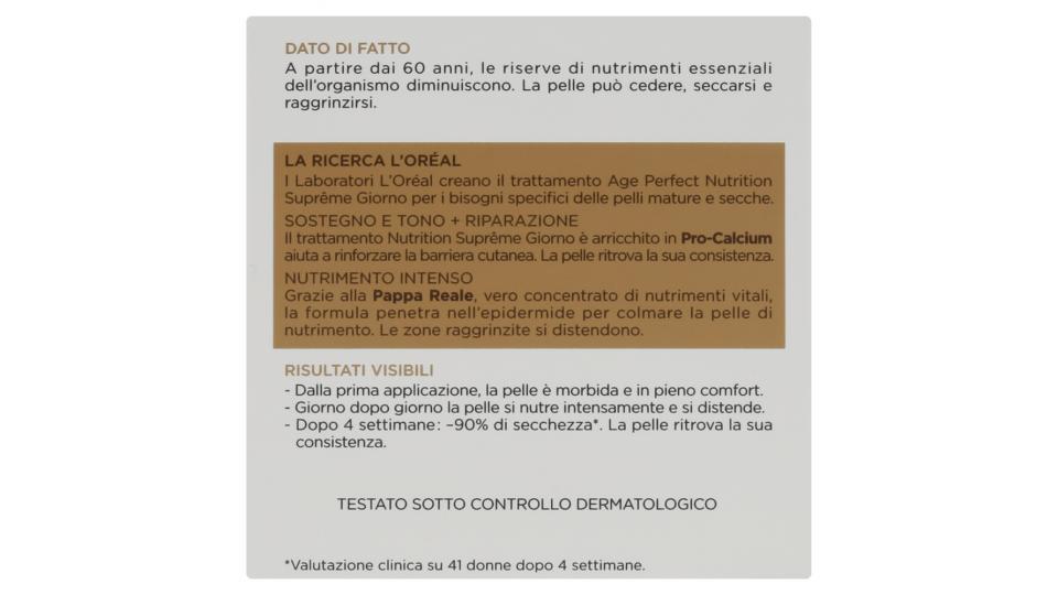 L'Oréal Paris Age Perfect Nutrition Suprême Trattamento riparatore giorno pelli mature e secche