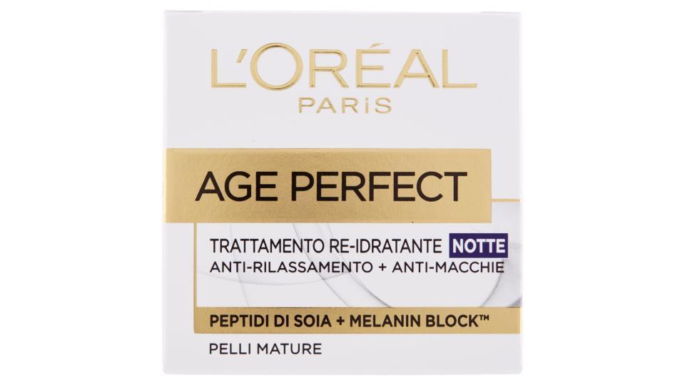 L'Oréal Paris Age Perfect Trattamento re-idratante notte pelli mature